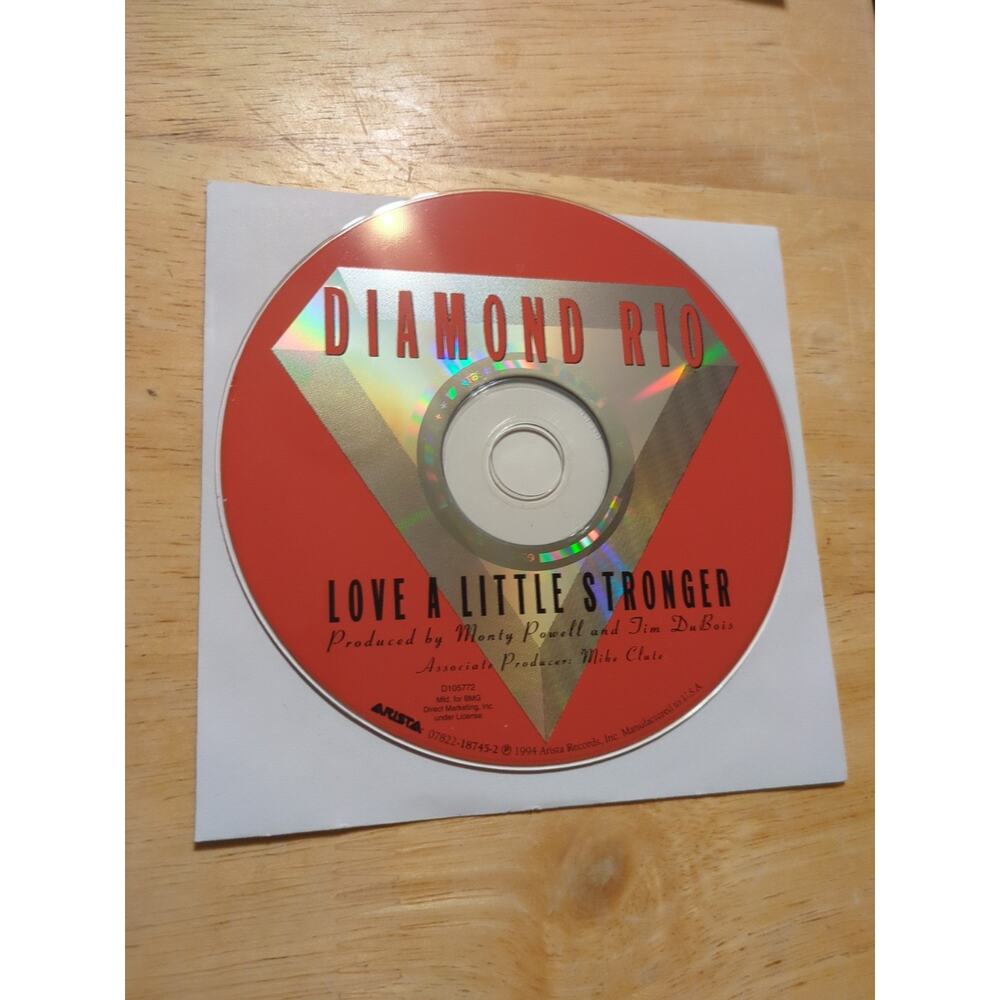 Diamond Rio - Love a Little Stronger CD 1994 Arista Records Disc Only
